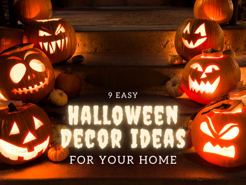 9 Easy Halloween Decor Ideas For Your Home