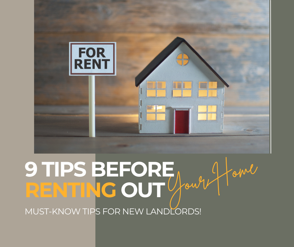 9 Tips Before Renting Out Your Home