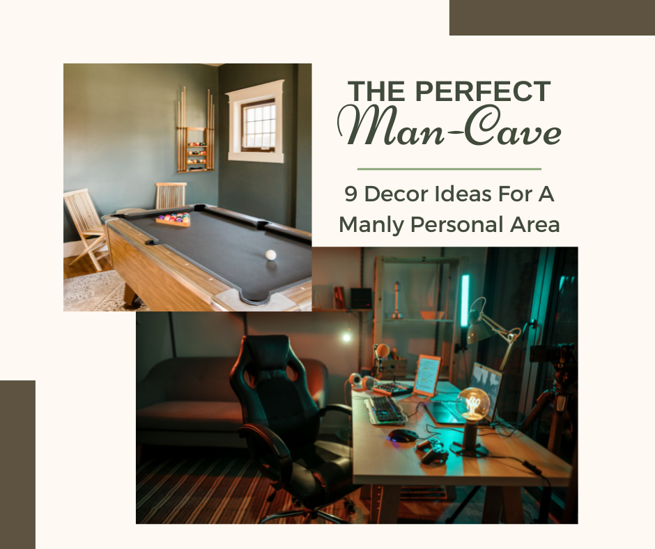 The Perfect Man-Cave– 9 Decor Ideas For A Manly Personal Area